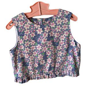 Vintage Lilly Pulitzer Kids Floral Top 6
